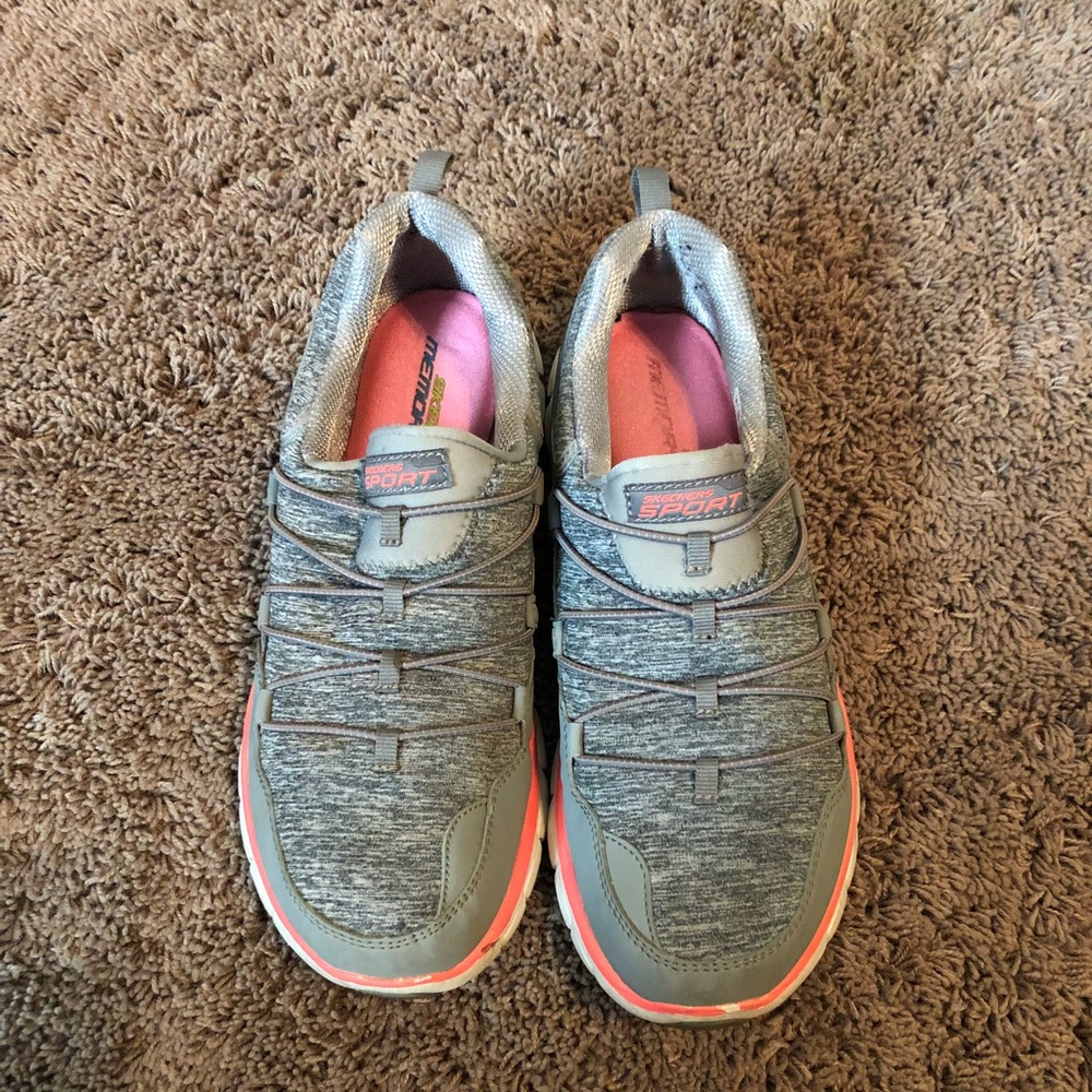 Skechers memory foam slip on shoes